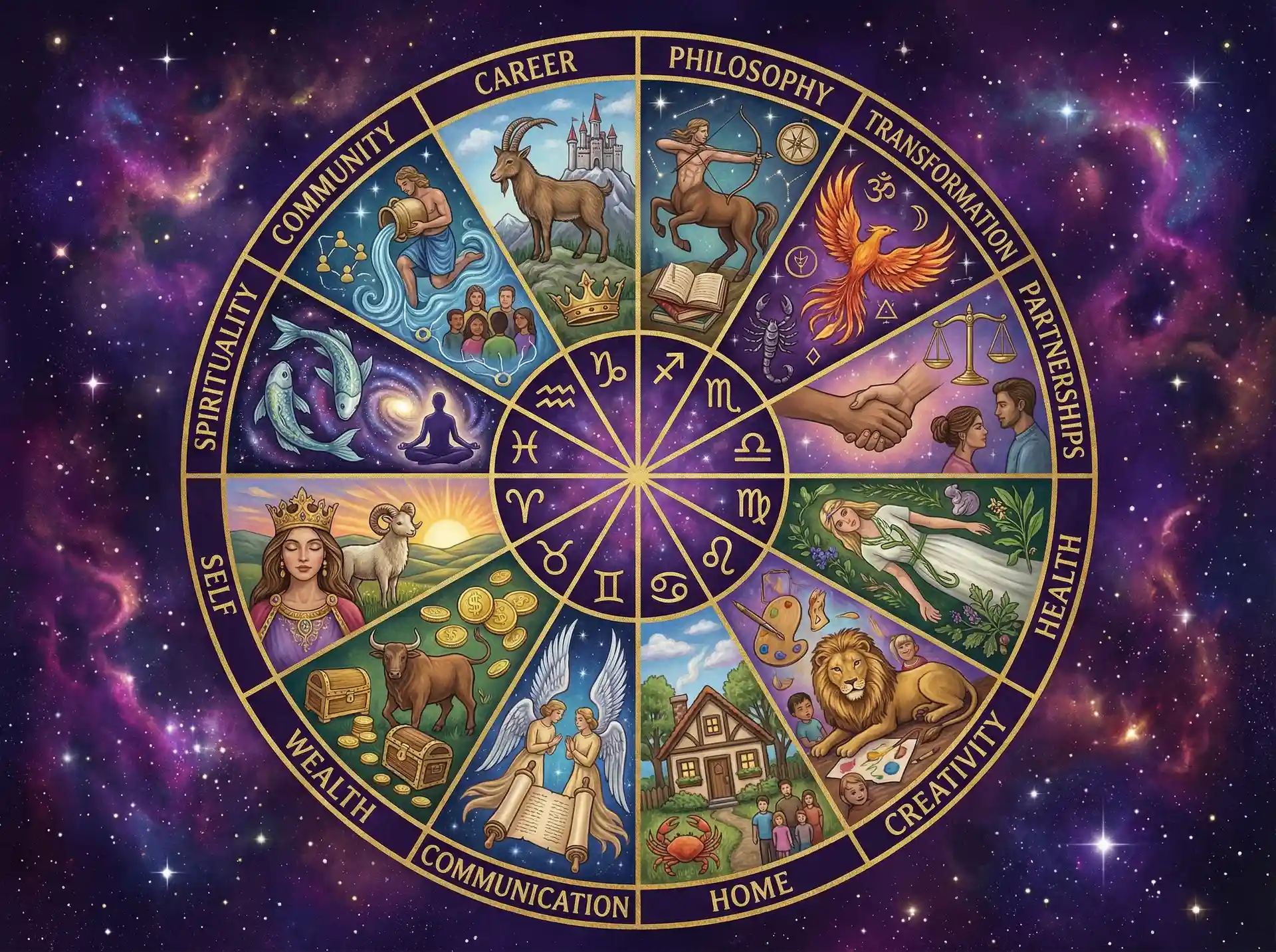 十二宫位解析 - 我是歌手第四季第十期 | 占星学知识