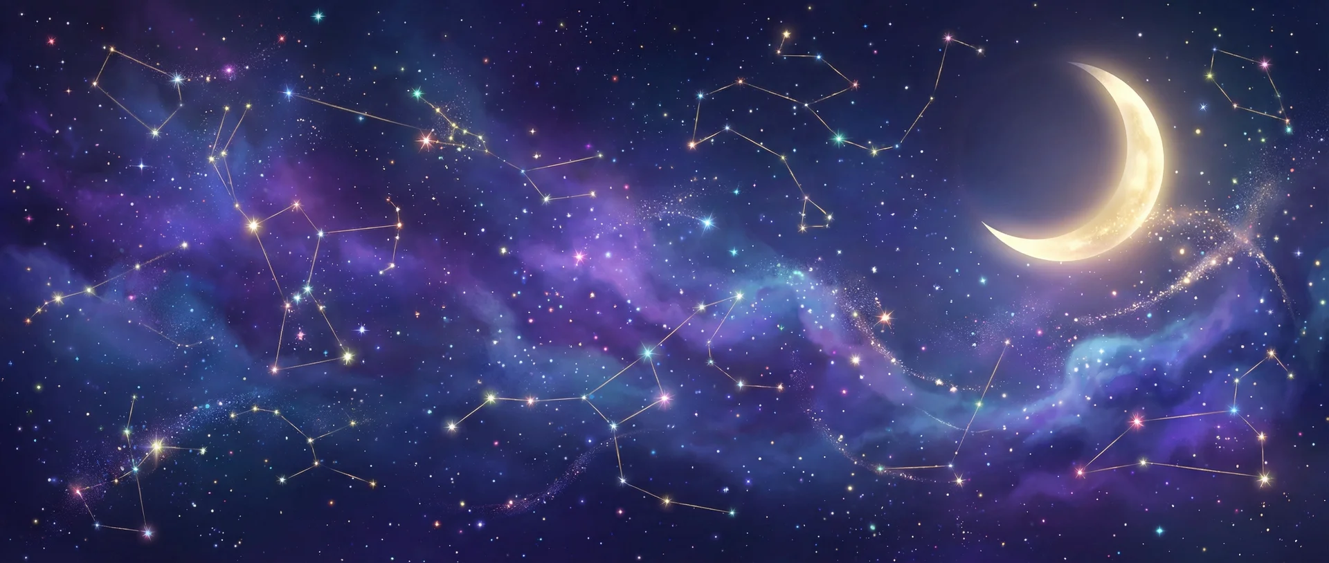 星空背景 - 我是歌手第四季第十期 | 每日星座运势与塔罗占卜